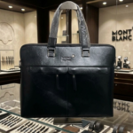 MONT BLANC LAPTOP BAG WITH DUST BAG PREMIUM QUALITY 2ND (8167-1)
