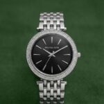 Michael_l Kors Darci Silver Black
