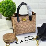 _Coacch willow small pochette bag with og box