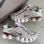 Nikkee Airmax Shox TL Neutral Grey Team Red