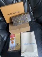 Luois vuton M82509 Wallet On Chain Lily With double box packaging 1019 - Image 4
