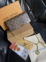 Luois vuton M82509 Wallet On Chain Lily With double box packaging 1019 - Image 2