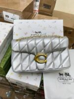 Coac quilted tabby shoulder bag  26 with box 916 - Image 2