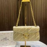 Coac quilted tabby shoulder bag  26 with box 917