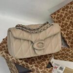 Coac quilted tabby shoulder bag  26 with box 876