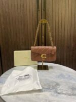 Coac quilted tabby shoulder bag  26 with box 918