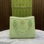 Gucc Diana mini tote bag with box premium quality 857