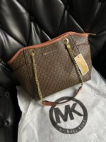 Micheal Kors Jet Set Large Signature Logo Shoulder Bag 1068