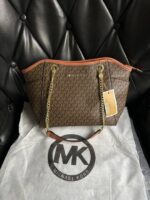 Micheal Kors Jet Set Large Signature Logo Shoulder Bag 1068 - Image 2