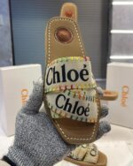 Chloe slides with brand box 1180