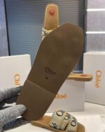 Chloe slides with brand box 1180 - Image 3