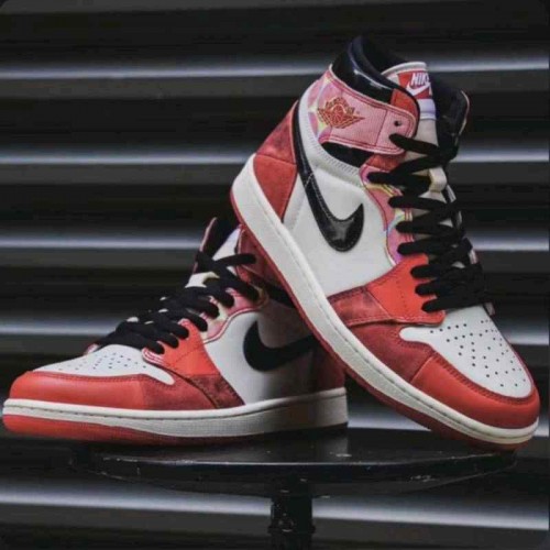 6ad070aee3921.jpeg Nikke Air Jordan 1 High Spiderverse - Image 1
