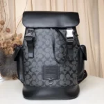 COATCH RIVINGTON UNISEX BAGPACK WITH DUST BAG PREMIUM QUALITY BLACK BLACK 060