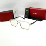 PRADDA MILANO 180 SILVER BLACK FRAME